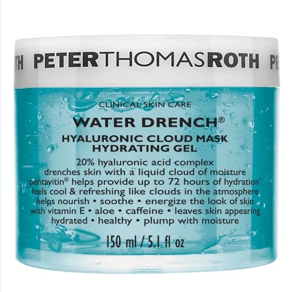 LAST 1! Peter Thomas Roth Water Drench Hyaluronic Cloud Hydrating Gel Mask 💦 - Picture 1 of 5